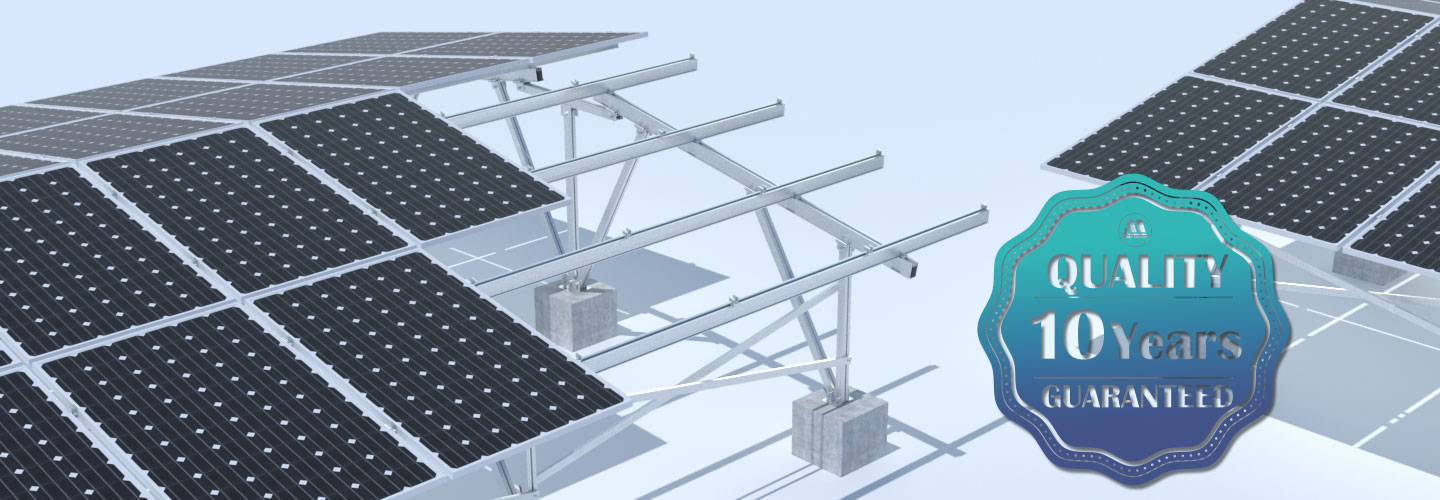 solar panel racks ground