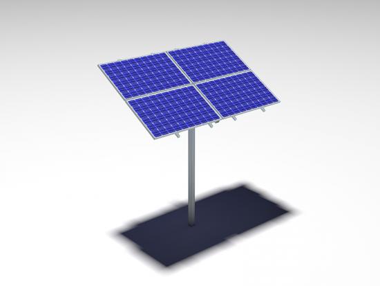aluminum solar panel mounting system