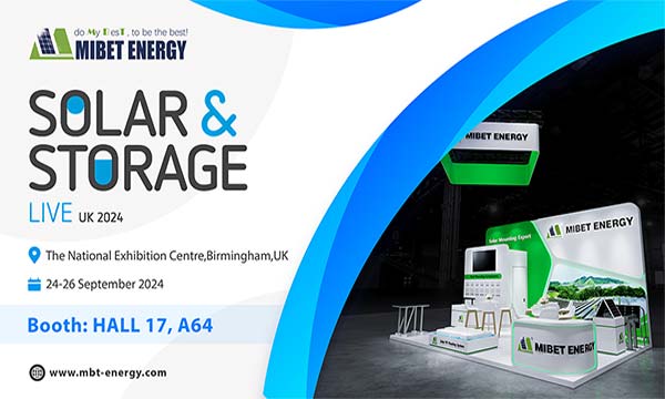 Poznaj Mibet na Solar & Storage Live UK 2024 w Birmingham