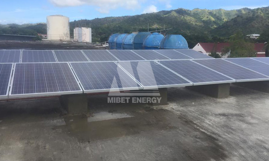 system montażu paneli słonecznych na Filipinach