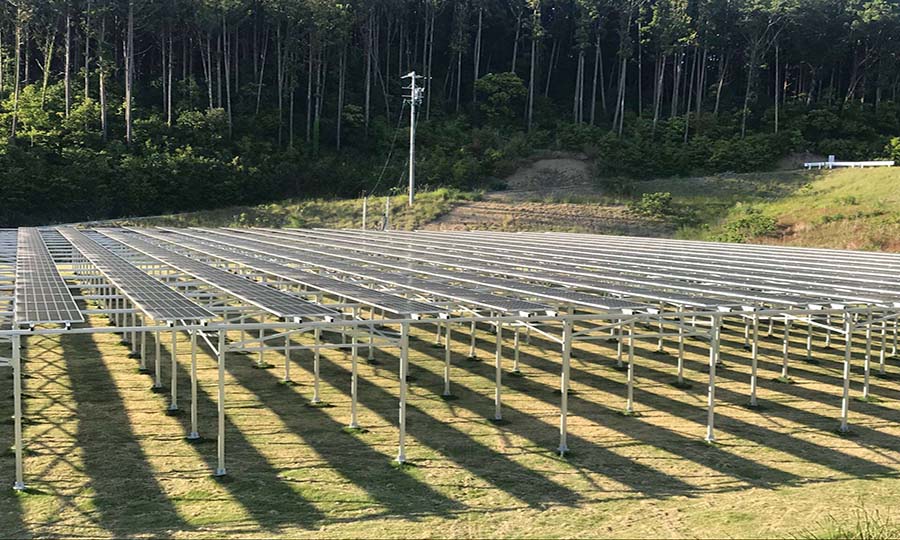 rolniczy system montażu szklarni w Japonii