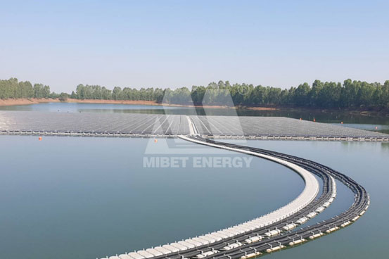 Systemy pływające Mibet Energy pomagają 1.5MW PV Power On-grid w Tajlandii płynnie